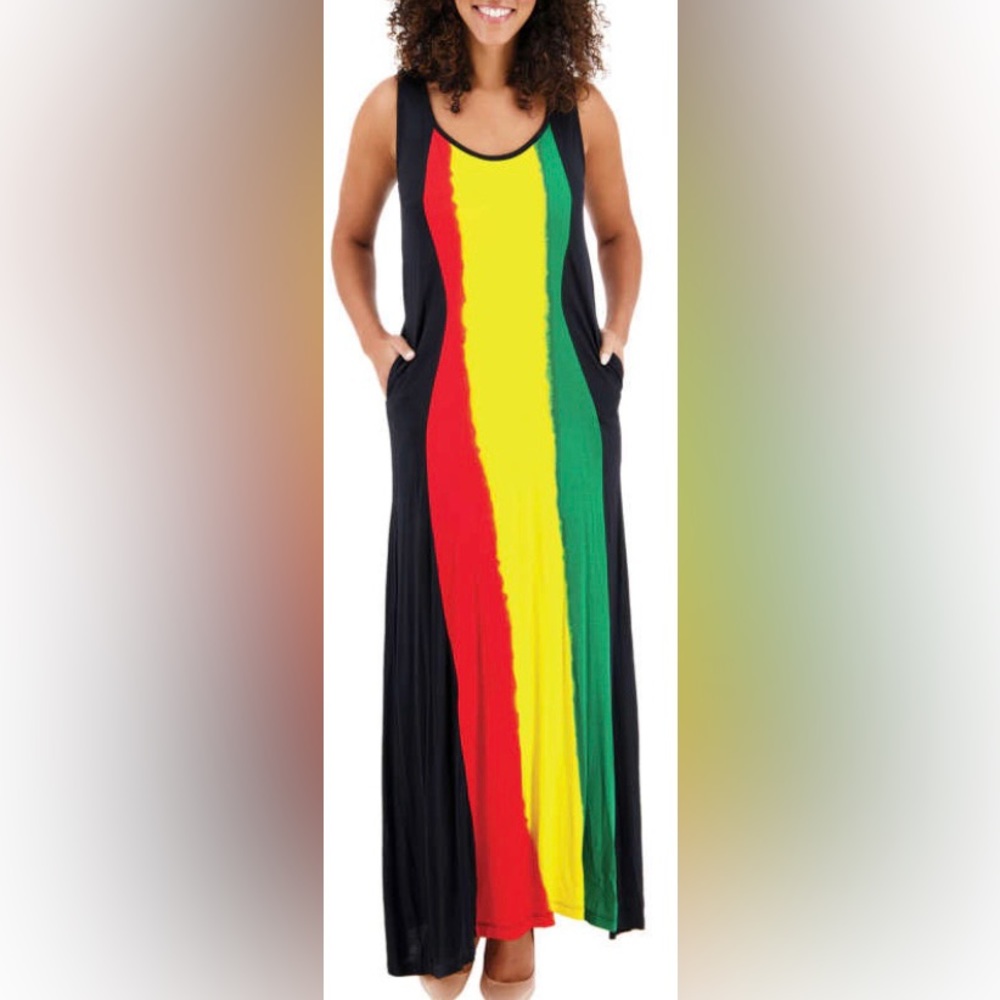 Reggae vibes dress
